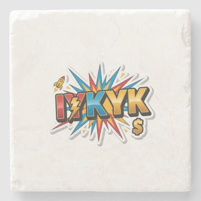 Porta-copo De Pedra ViralVibes Collection (Frente)