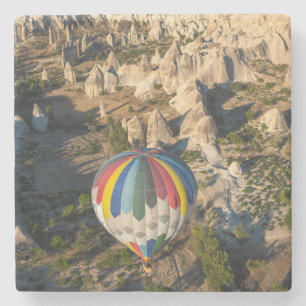 Porta-copo De Pedra Vista Aérea de Balões de Ar Quente, Capadócia