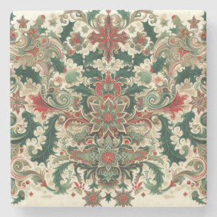 Porta-copo De Pedra Vitoriano/Clássico/Natais vintages