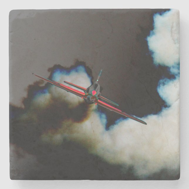 Porta-copo De Pedra Voo 3 - costa (Frente)