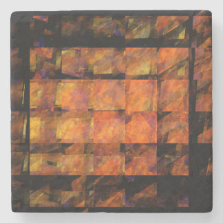 Porta-copo De Pedra Wall Abstrato Art