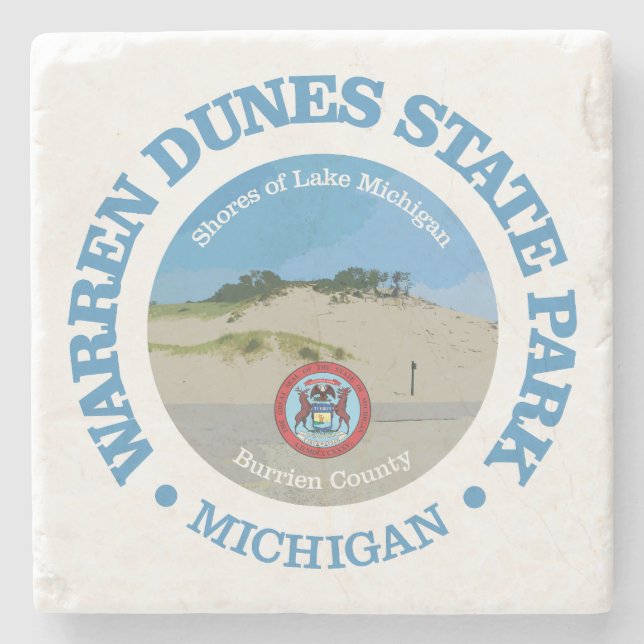 Porta-copo De Pedra Warren Dunes SP (Frente)