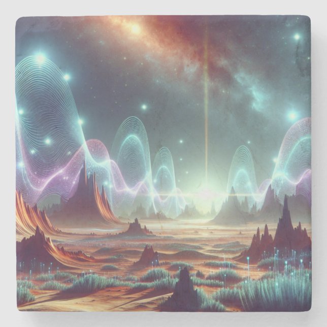 Porta-copo De Pedra Wavelengths of the Unknown (Frente)