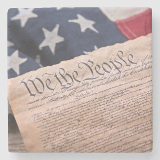 Porta-copo De Pedra We the People Constitution