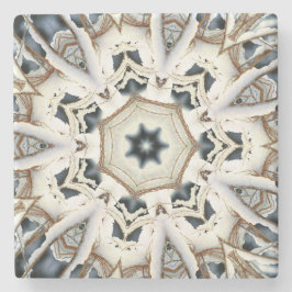 Porta-copo De Pedra Web de Neve