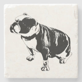 Porta-copo De Pedra Weight Held in Place