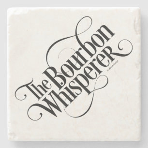 Porta-copo De Pedra Whisperer de Bourbon