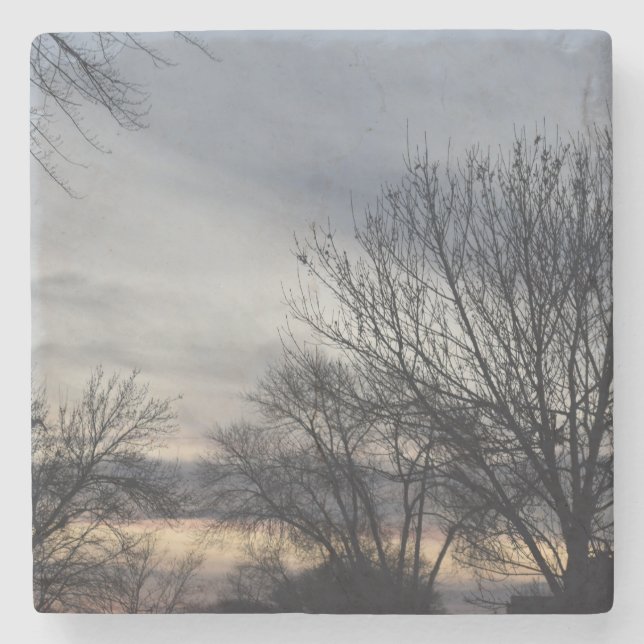 Porta-copo De Pedra Whispers of Winter  (Frente)