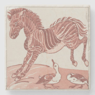 Porta-copo De Pedra William De Morgan - Kicking Zebra