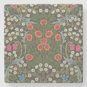 Porta-copo De Pedra William Morris Blackthorn Garden Flower Classic