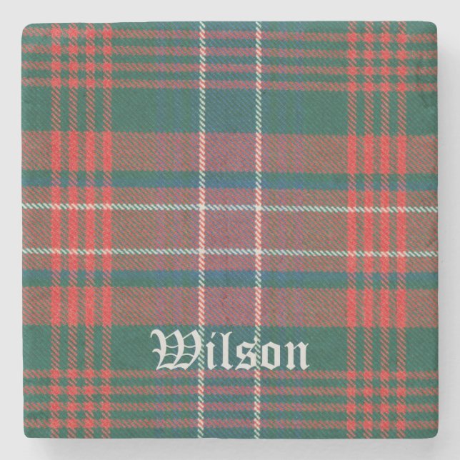 Porta-copo De Pedra Wilson, Wilson Scottish Tartan, Wilson (Frente)