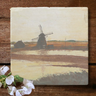 Porta-copo De Pedra Wind Mill