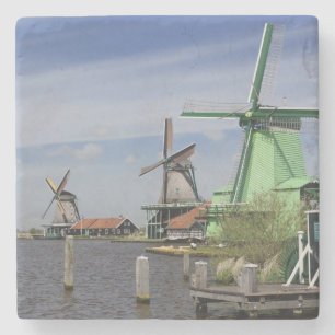 Porta-copo De Pedra Windmill, Zaanse Schans, Holland, Países Baixos 2