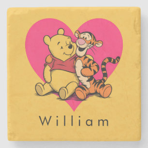 Porta-copo De Pedra Winnie the Pooh & Tigger Fofofos