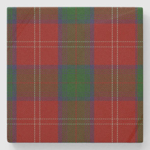 Porta-copo De Pedra Xadrez de Clan Chisholm Tartan Porta copos