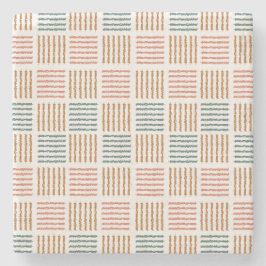 Porta-copo De Pedra Xadrez Ritmo Russo - Modern Boho