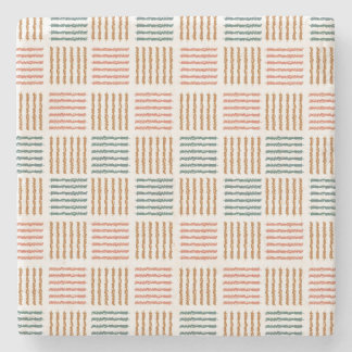 Porta-copo De Pedra Xadrez Ritmo Russo - Modern Boho