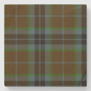 Porta-copo De Pedra Xadrez Thomson Clan Tartan Porta copos