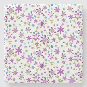 Porta-copo De Pedra Xmas Gift Bonito Ditsy Floral