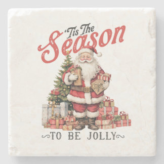 Porta-copo De Pedra Xmas Gift Tis The Season