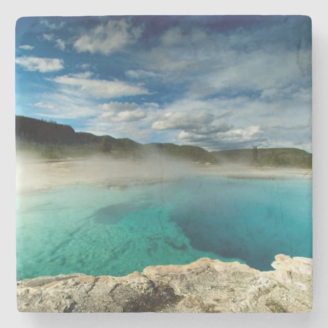 Porta-copo De Pedra Yellowstone (Frente)