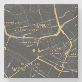 Porta-copo De Pedra Yinzer Beber Coasters