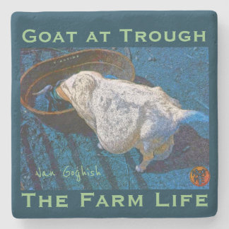 PORTA-COPO DE PEDRA YNOTME VAN GOGHISH GOAT AT TROUGH2