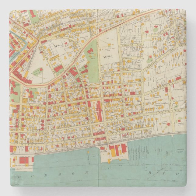 Porta-copo De Pedra Yonkers New York (Frente)