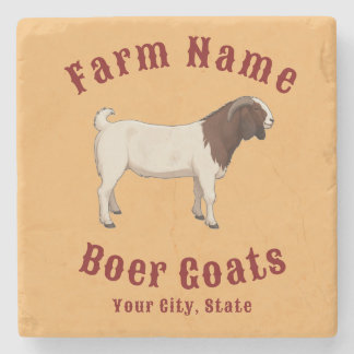 Porta-copo De Pedra Your Farm Boer Goats