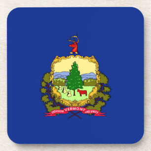 Porta-copo Decência Design do Sinalizador do Estado Vermont