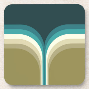 Porta-copo decoração em arco duplo estilo retrô