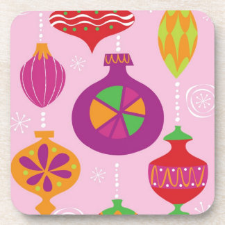 Porta-copo Decoração numerosa do Natal ilustrada no diffe