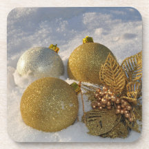 Decorações da Glitter na Neve