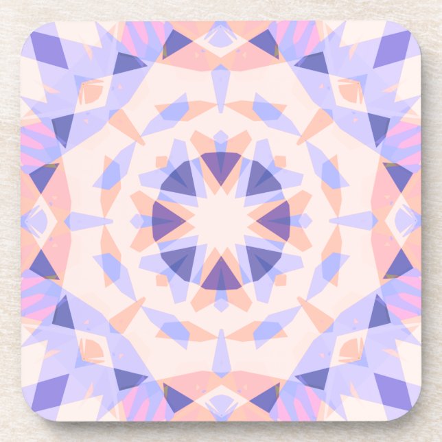 Porta-copo Decorativa bonito Pastel Purple Peach Star Girls (Frente)