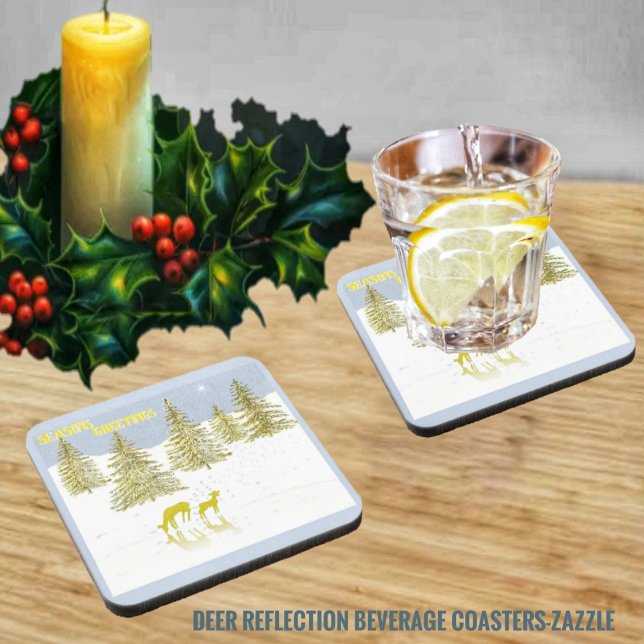 Porta-copo Deer Refletion (Criador carregado)