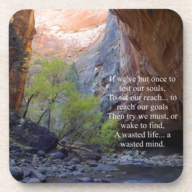 Porta-copo Definição de Objetivos Inspirativos (Frente)