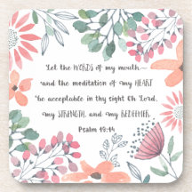 Deixe as palavras da minha boca - Ps 19:14