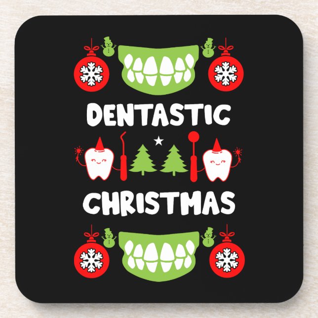 Porta-copo Dental Doctor Xmas (Frente)