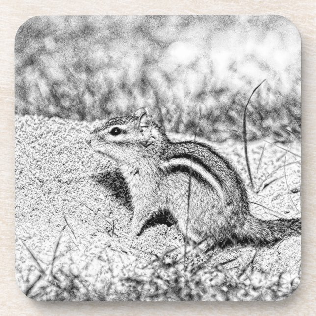 Porta-copo Desenho do Chipmunk (Frente)
