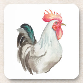 Porta-copo Desenho manual em aquarela de uma galeria