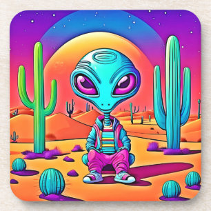 Porta-copo Desert Chillin - Arte Alienígena