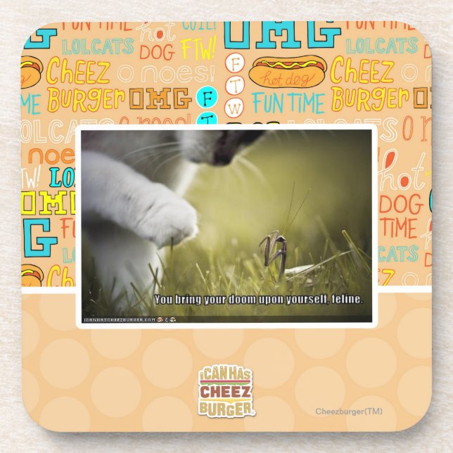 Porta-copo Desgraça em cima do senhor mesmo (Frente)