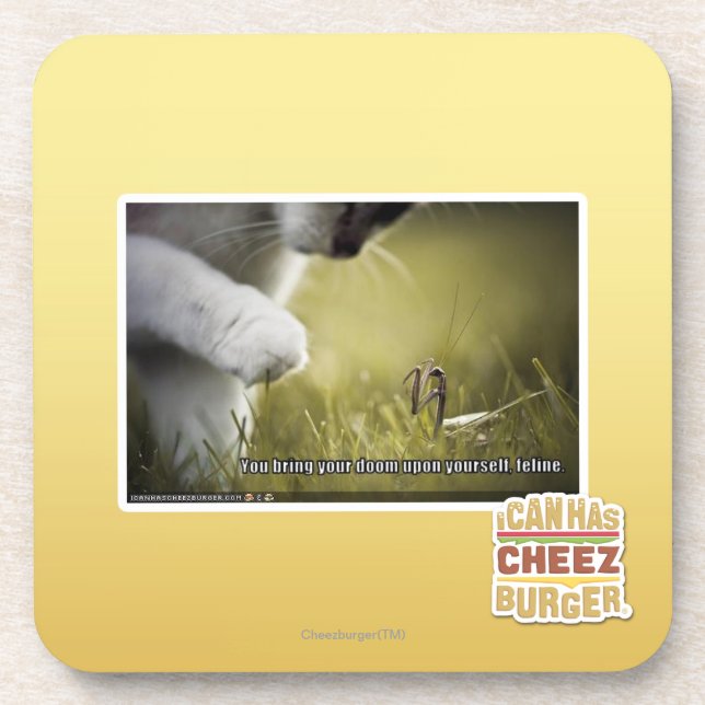 Porta-copo Desgraça em cima do senhor mesmo (Frente)