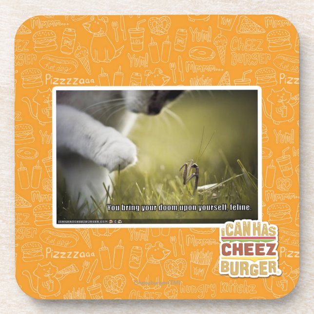 Porta-copo Desgraça em cima do senhor mesmo (Frente)