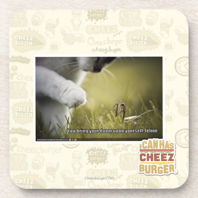 Porta-copo Desgraça em cima do senhor mesmo (Frente)