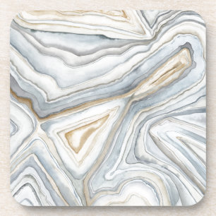 Porta-copo Design Abstrato com Cinza