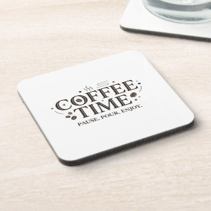 Porta-copo Design de Amante de Café Vintage