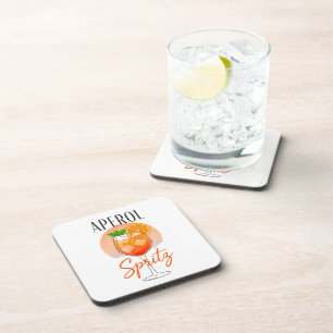 Porta-copo Design de Coquetel Aperol Spritz