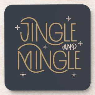 Porta-copo Design de Festivo Jingle e Mingle Holiday