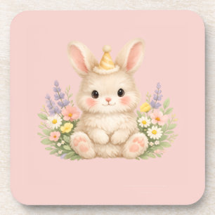 Porta-copo Design de Flor Silvestre de Coelho Fofo para Jardi